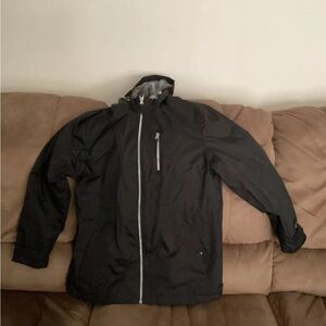 Women,s Free Country Petite Large Black Jacket